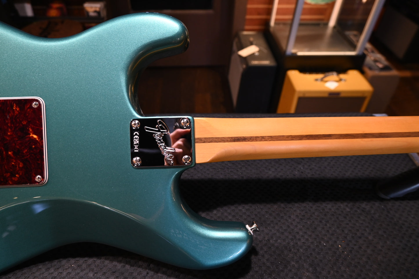 Fender American Classic Stratocaster - Faded Sherwood Green Metallic Guitar #1995