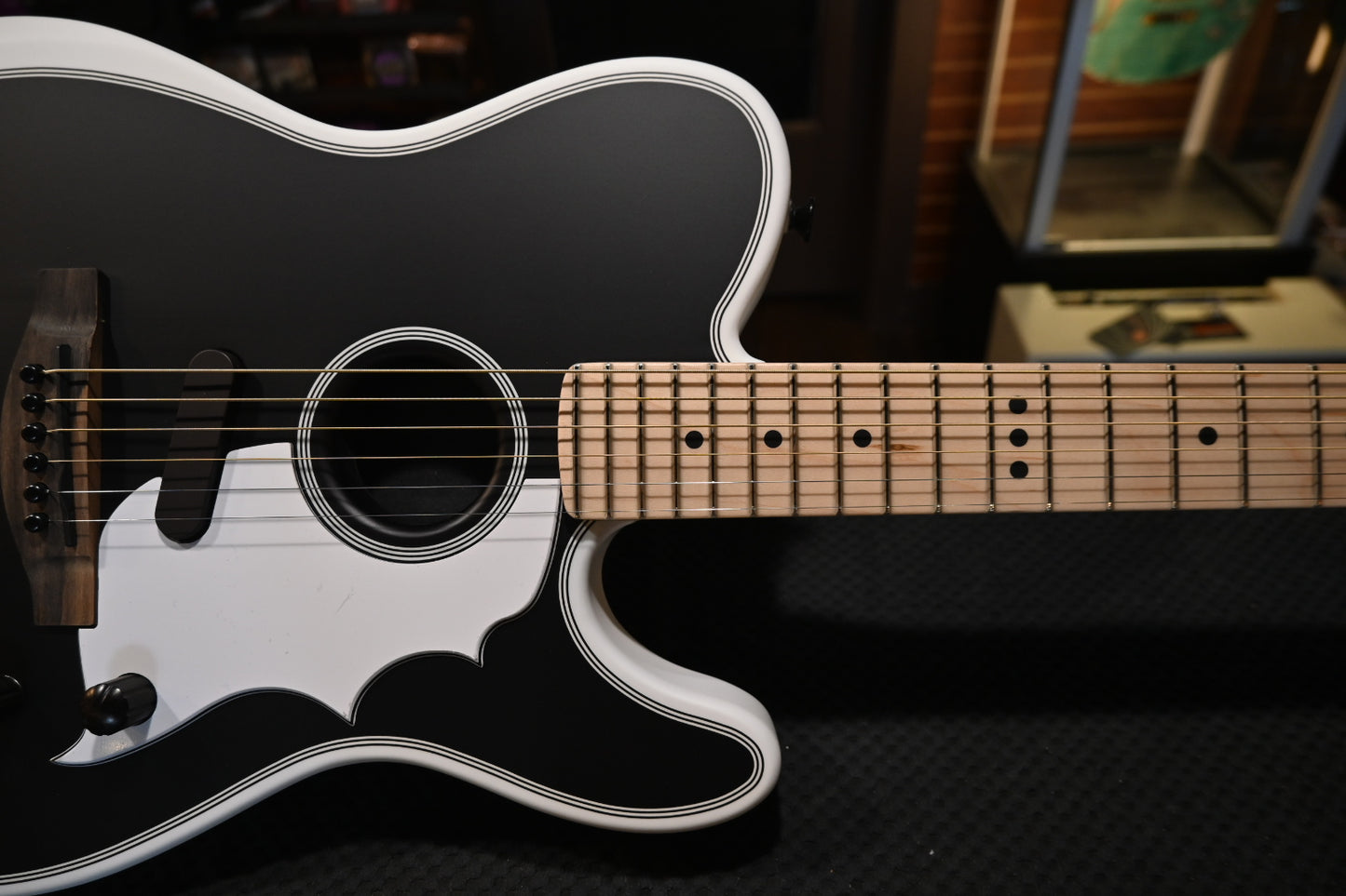 Fender Jack Whit Signature Triplesonic - Arctic White Guitar - Danville Music