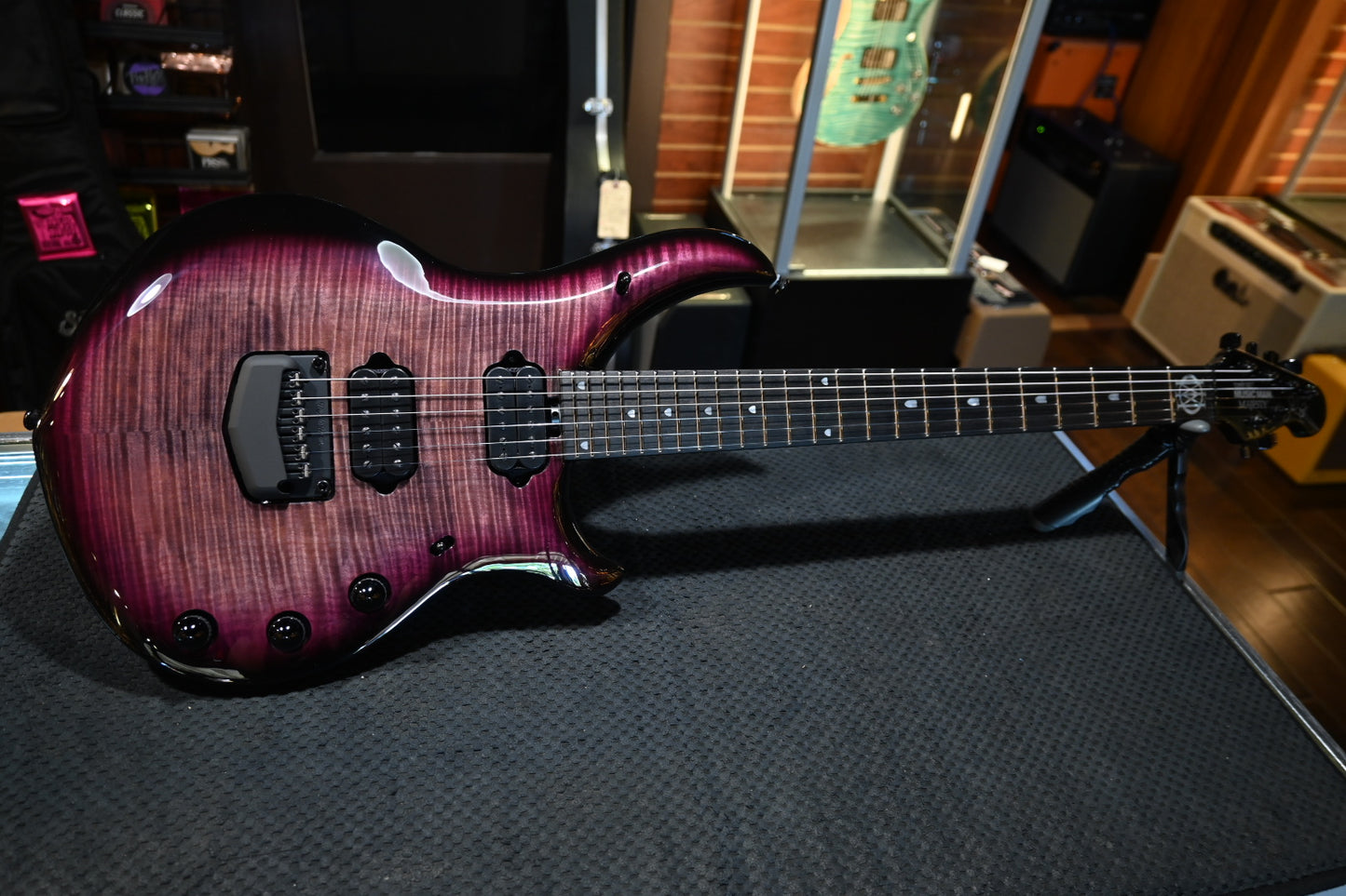 Music Man Majesty Premium Select - Strawberry Moon Guitar #1695 - Danville Music