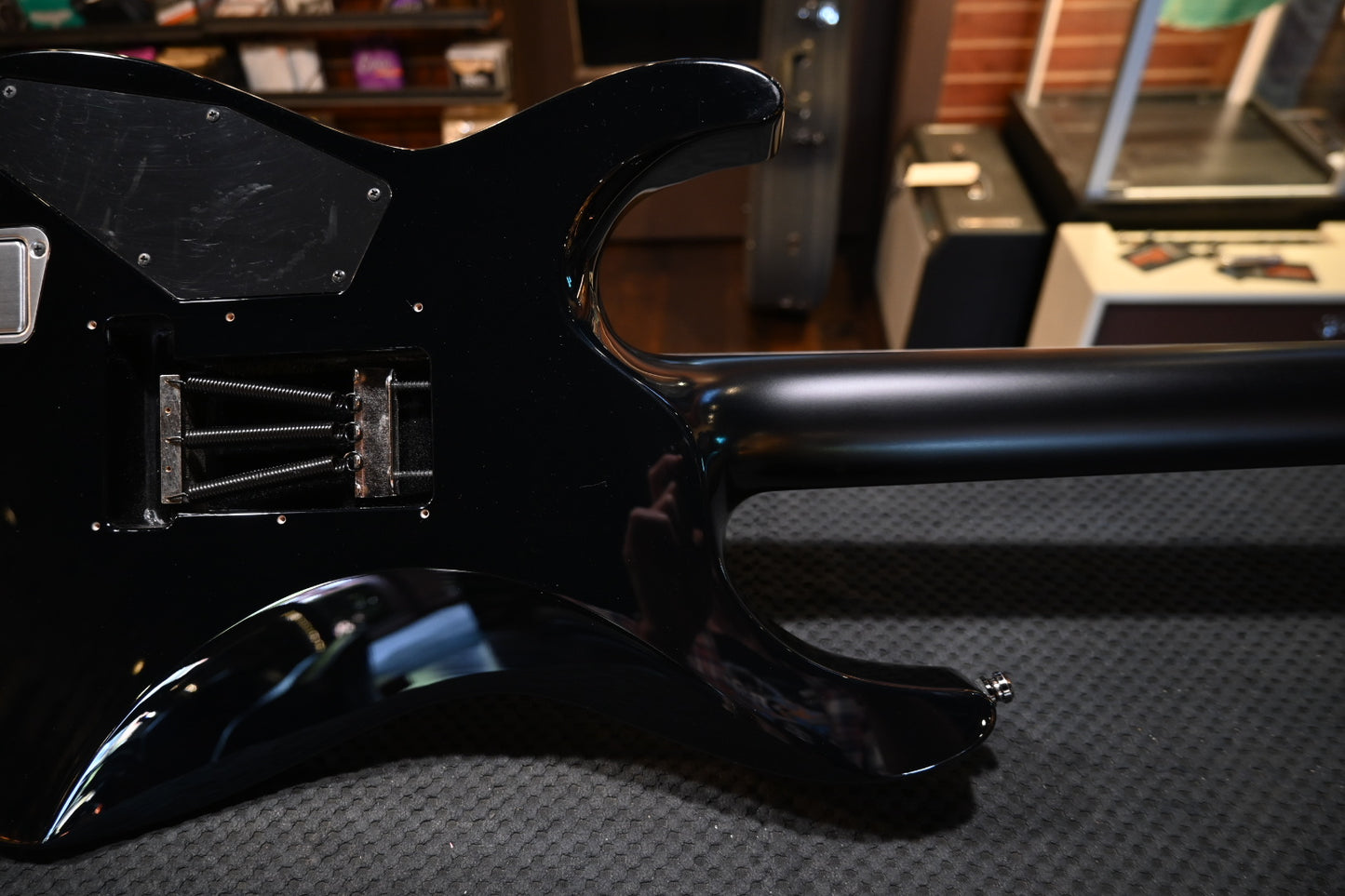 ESP M-II Custom - Black Guitar #0232 USED - Danville Music
