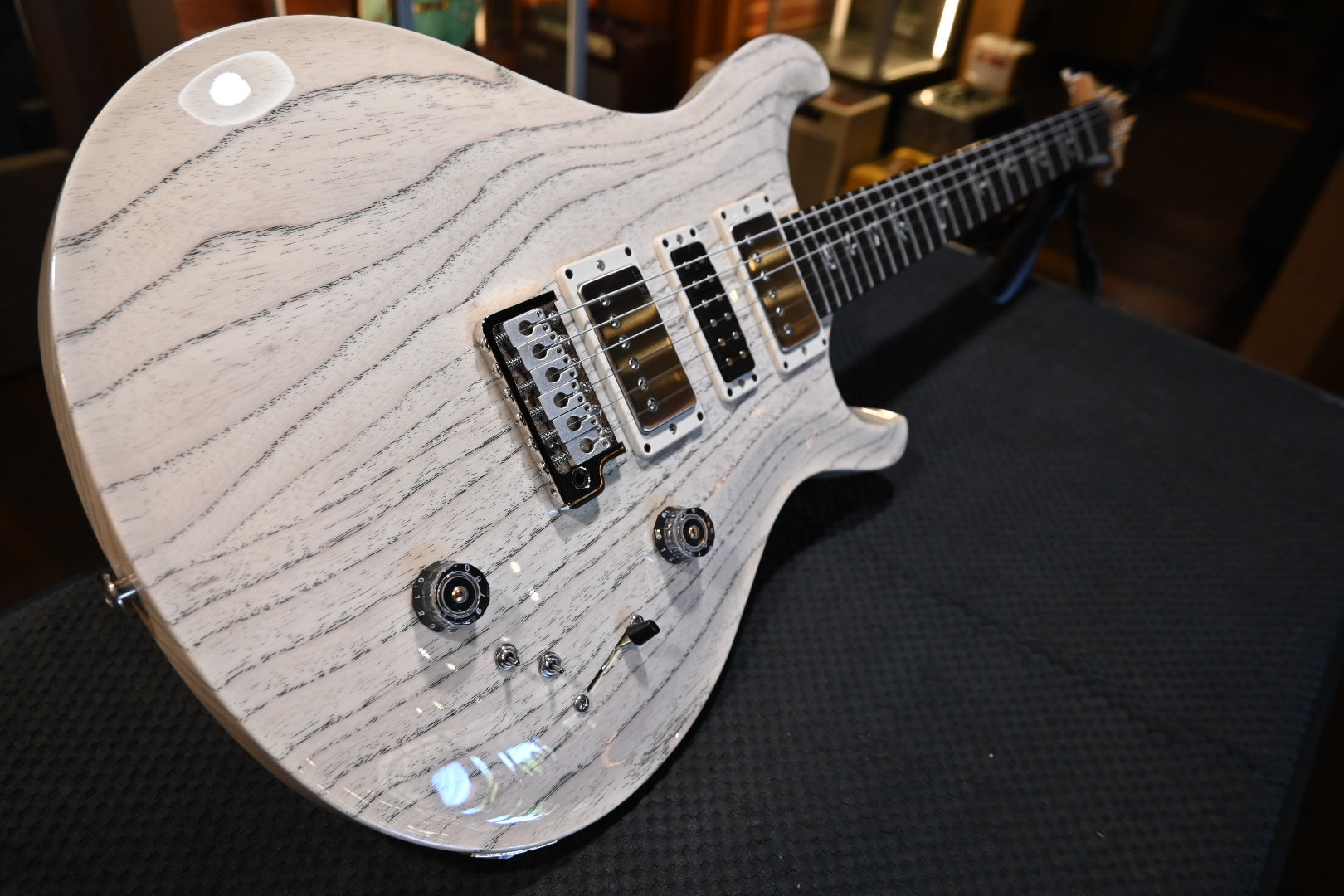 PRS Wood Library Swamp Ash Special - White Doghair Guitar #7356 - Danville Music