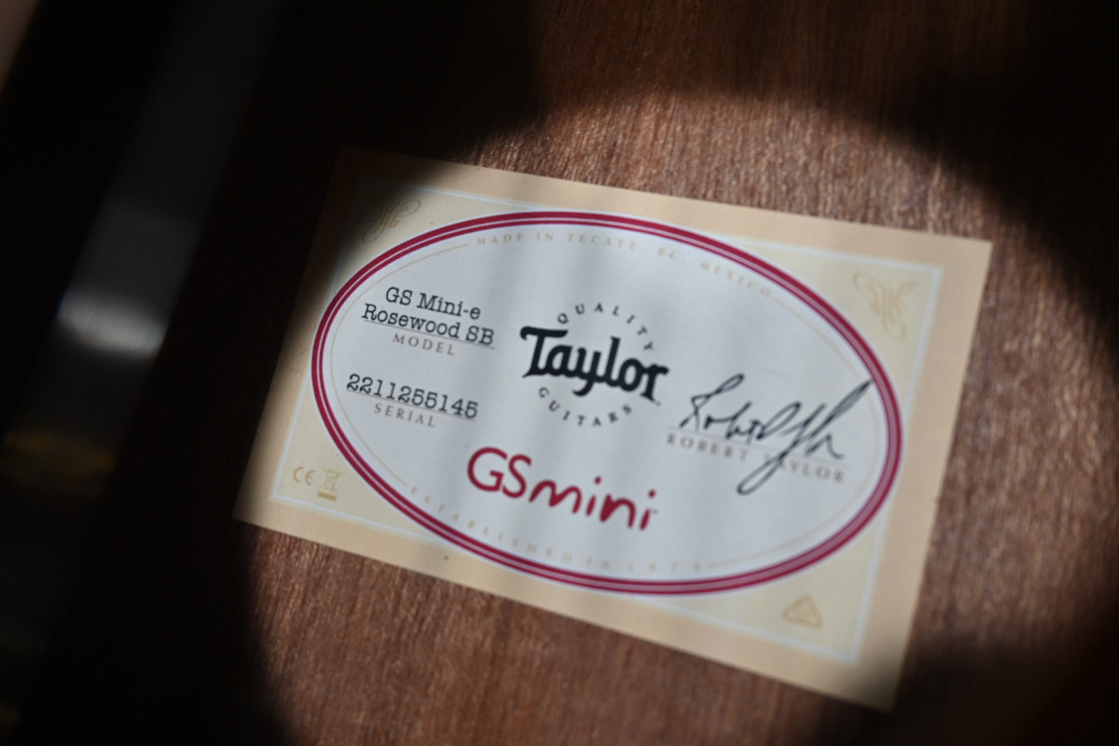 Taylor GS Mini-e Rosewood - Sunburst Guitar #5145 - Danville Music
