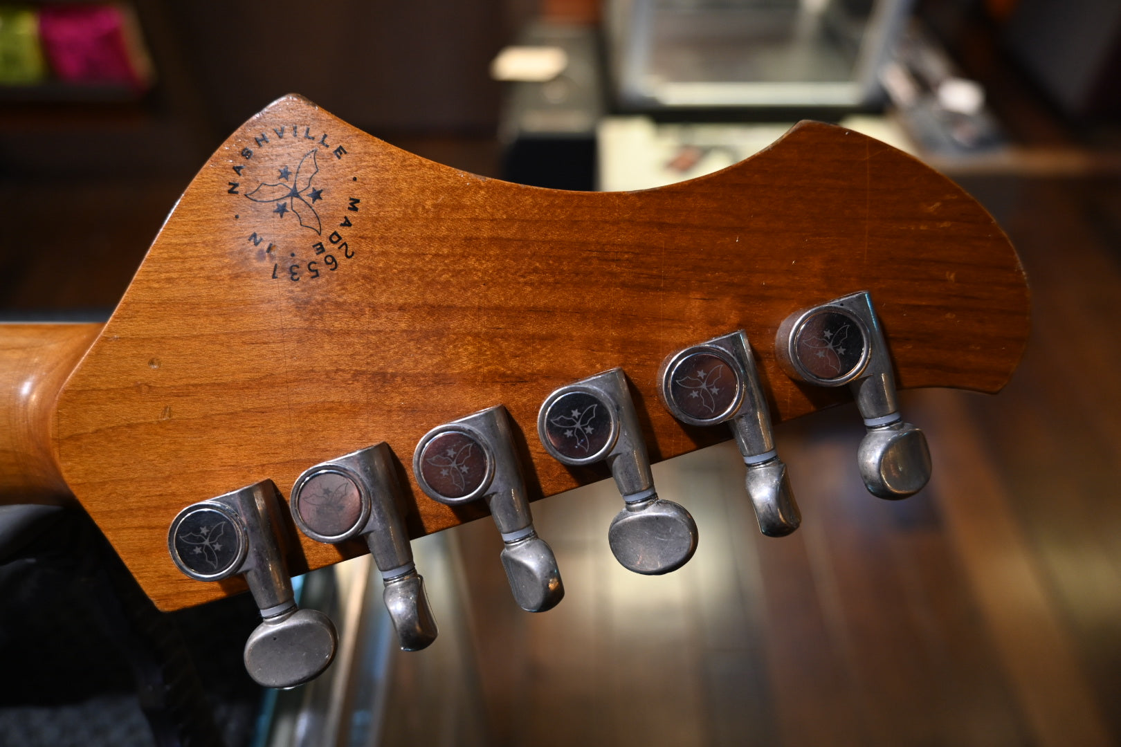 Novo Maple Top Miris JHH LTD - Amber Guitar #6531 - Danville Music