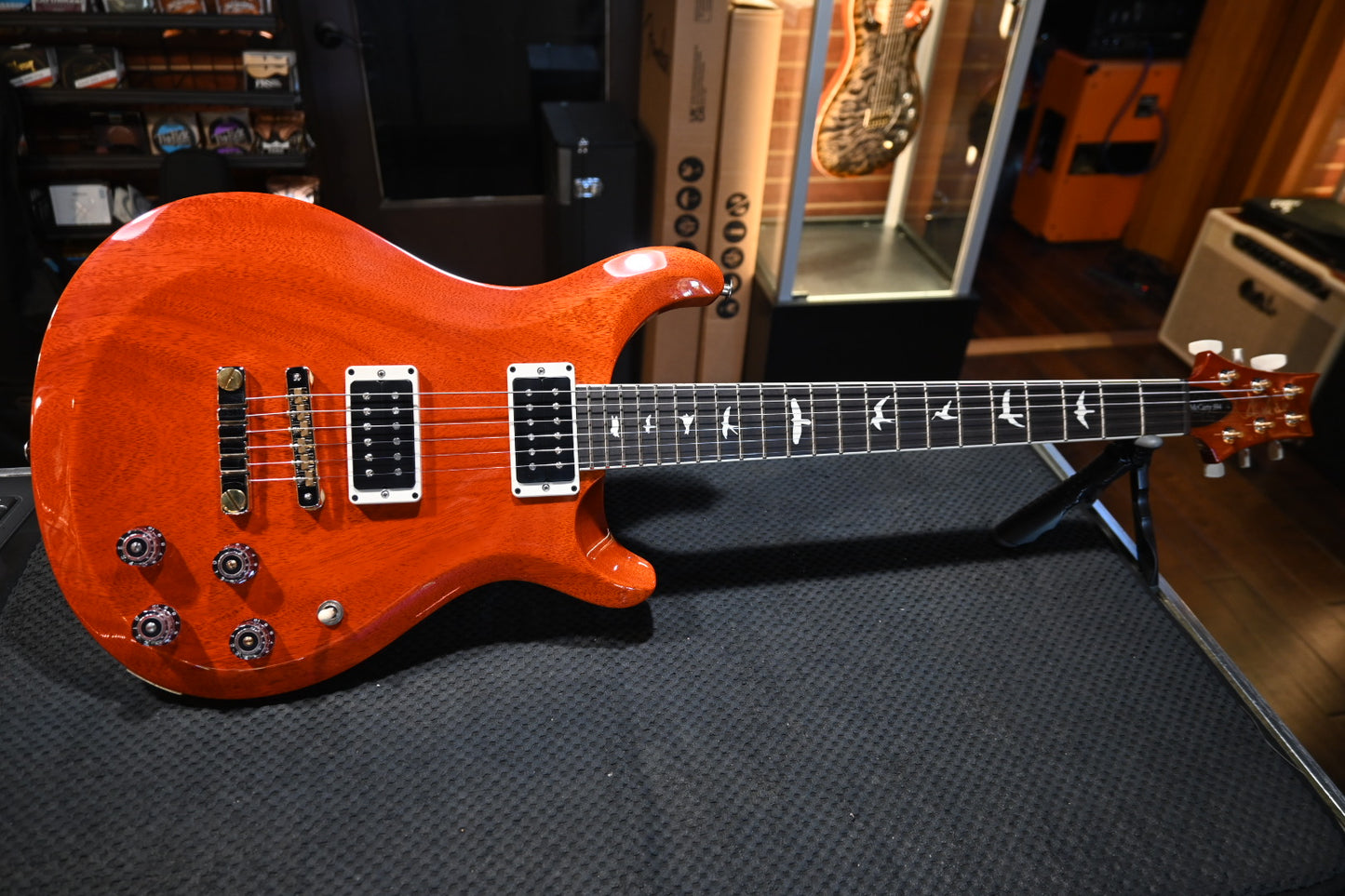 PRS Wood Library S2 McCarty 594 Thinline - Orange Guitar #5484