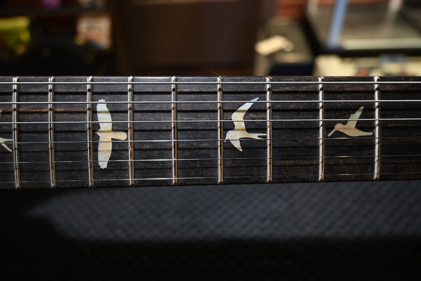 PRS Wood Library Special Semi-Hollow Danville Music 35th Anniversary Artist Top - Sandstorm Fade Guitar #6047