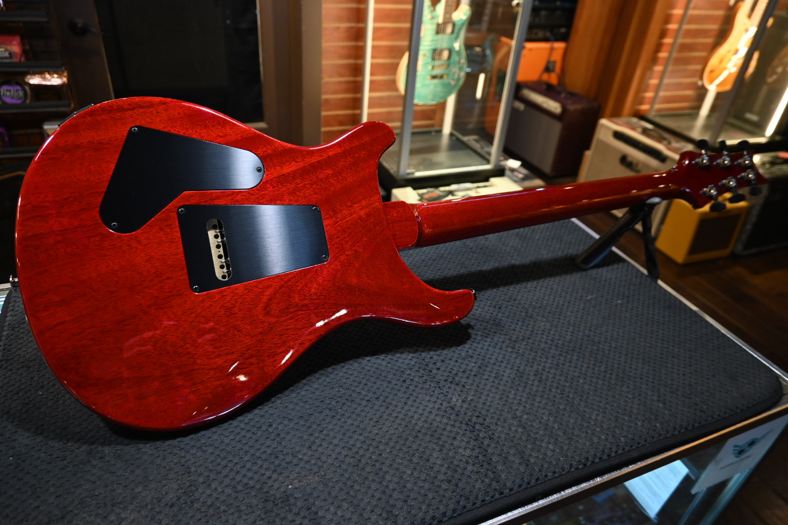 PRS Custom 24 Mango Limited Edition - Blood Orange Guitar #3811 - Danville Music