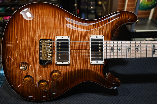 PRS Wood Library DGT 10-Top Figured Maple - Copperhead Burst Guitar #3701 - Danville Music