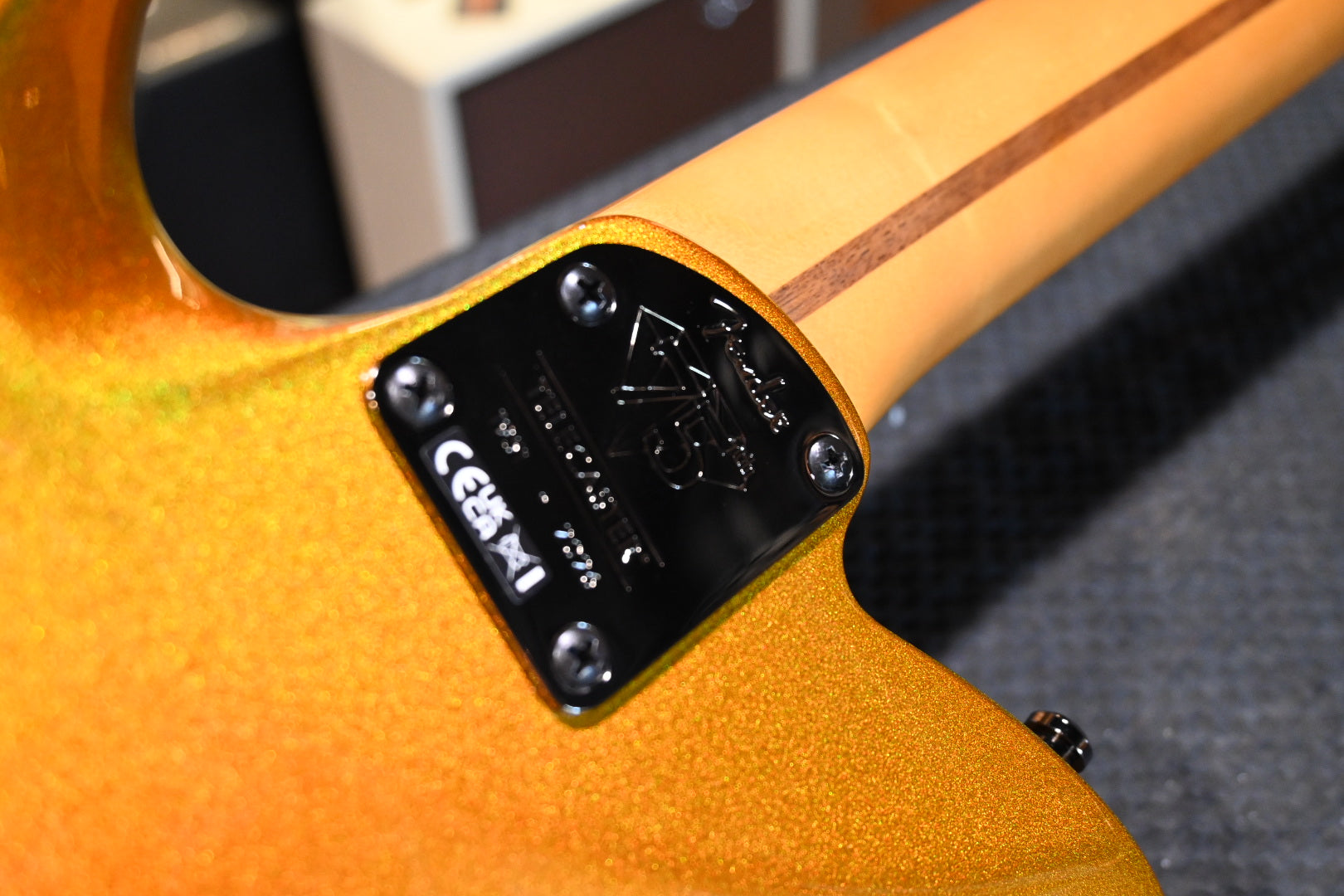 Fender 75th Anniversary American Ultra II Telecaster - Liquid Gold Guitar #8447 - Danville Music