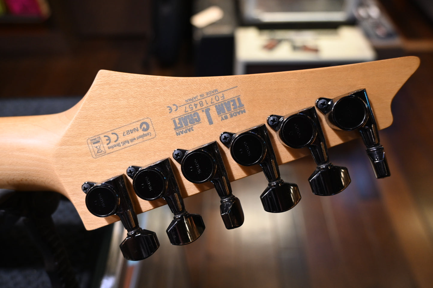 Ibanez JS1000 2007 - Black Pearl Guitar #8457 - Danville Music