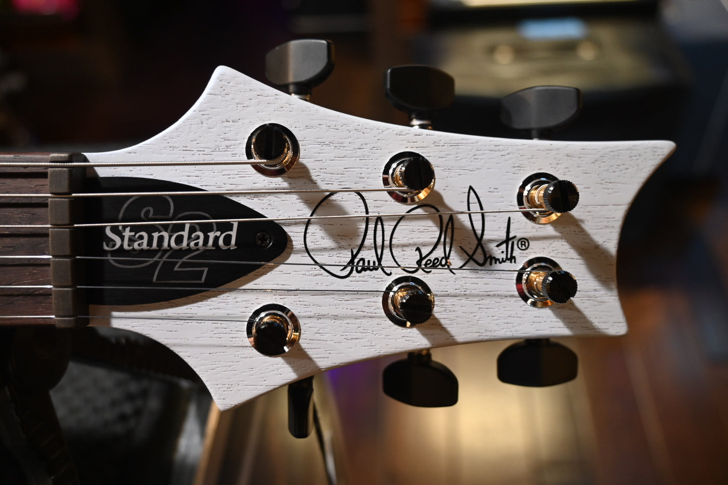 PRS S2 Standard 24 Satin - Pearl White Guitar #2058
