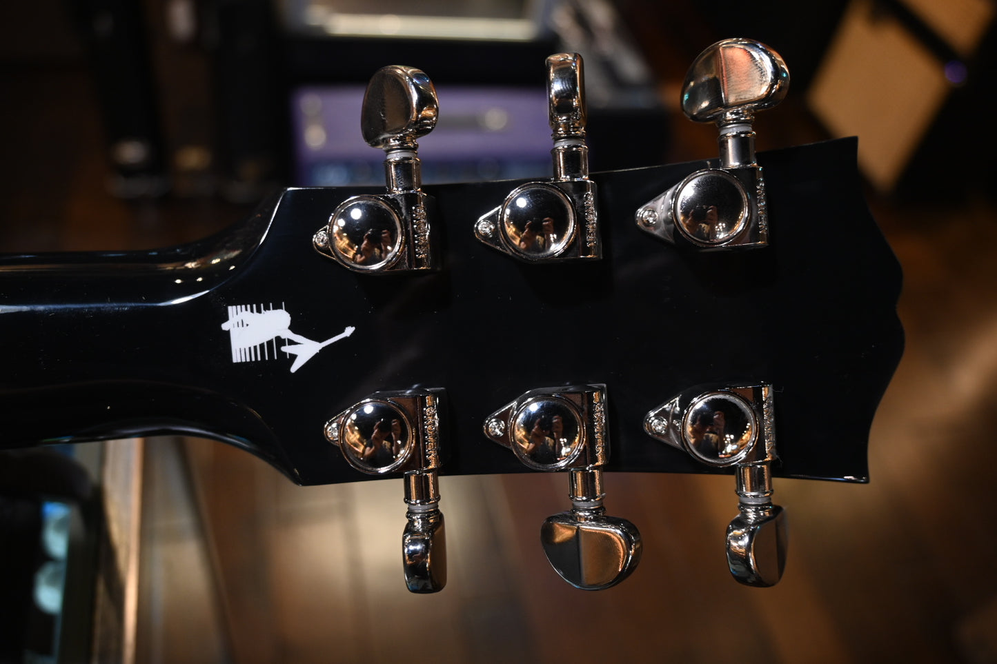 Gibson Custom Shop Kirk Hammett Raven - Ebony Guitar #5068 - Danville Music