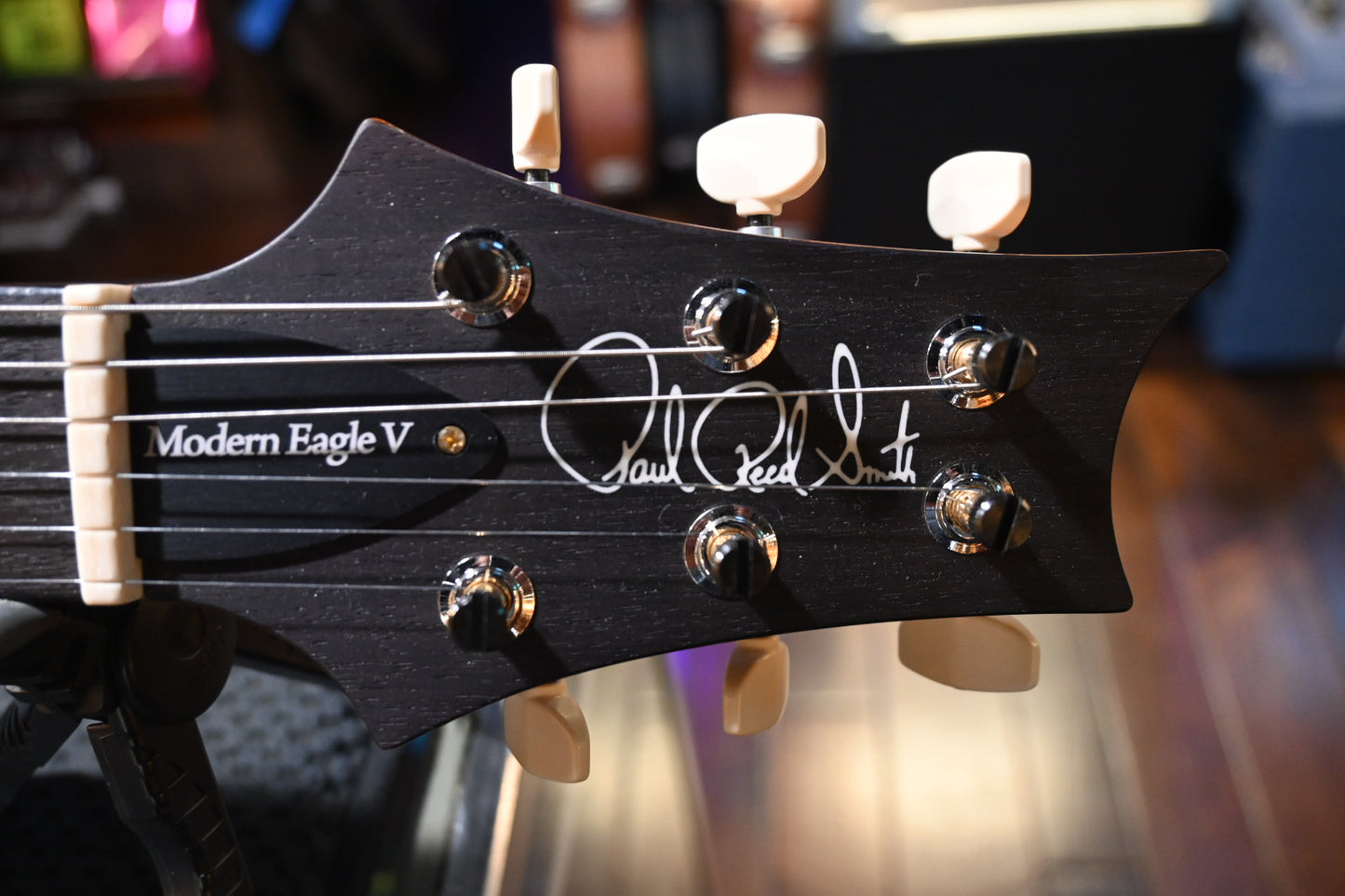 PRS Modern Eagle V 10-Top - Yellow Tiger Guitar #8117 - Danville Music