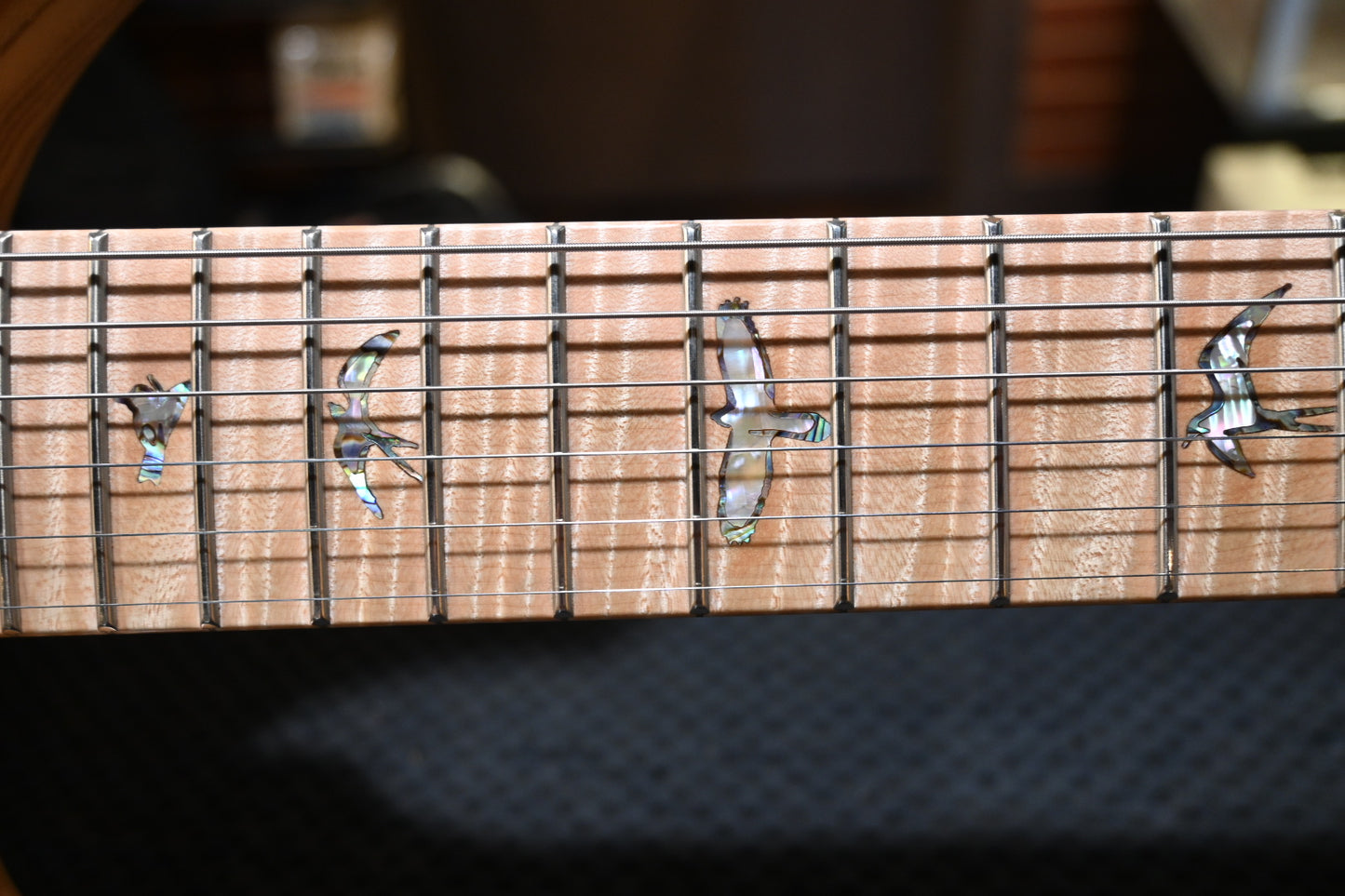 PRS Wood Library Special Semi-Hollow 10-Top 2024 - Natural Guitar #5196 - Danville Music