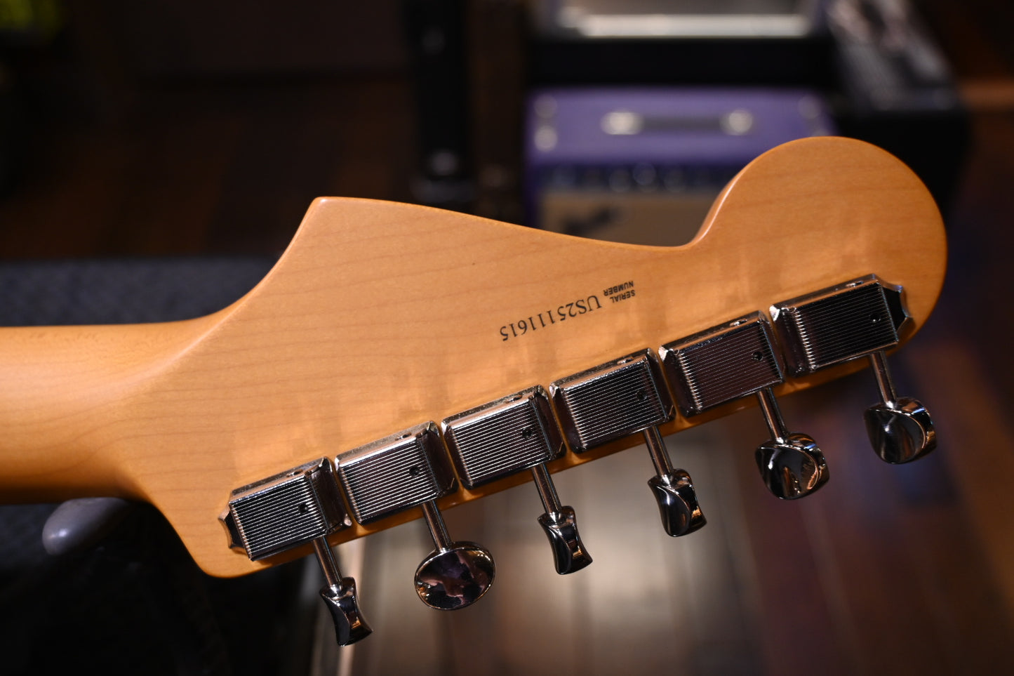 Fender American Professional Classic Stratocaster HSS - Sherwood Green Metallic Guitar #1615