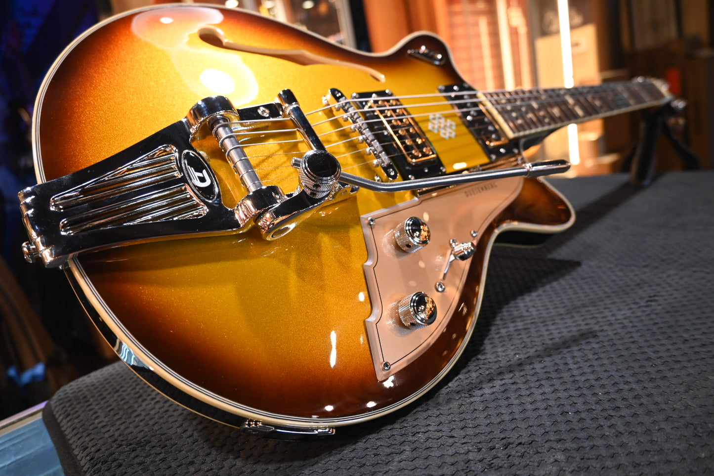 Duesenberg Alliance Series Joe Walsh Signature - Gold Burst Guitar #3424