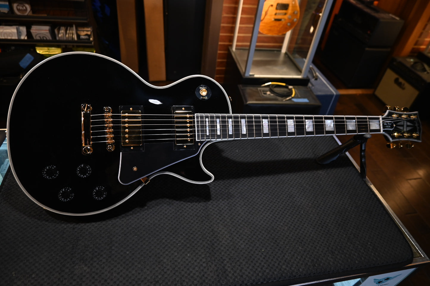 Epiphone Les Paul Custom - Ebony Guitar #1876