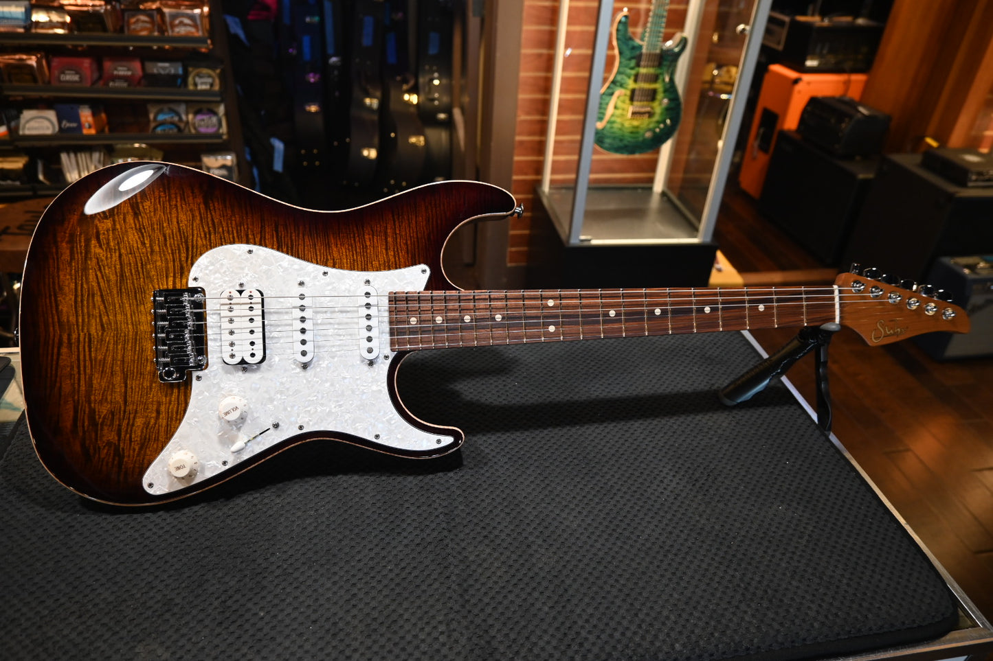 Suhr Standard Plus Pau Ferro - Bengal Burst Guitar #6097