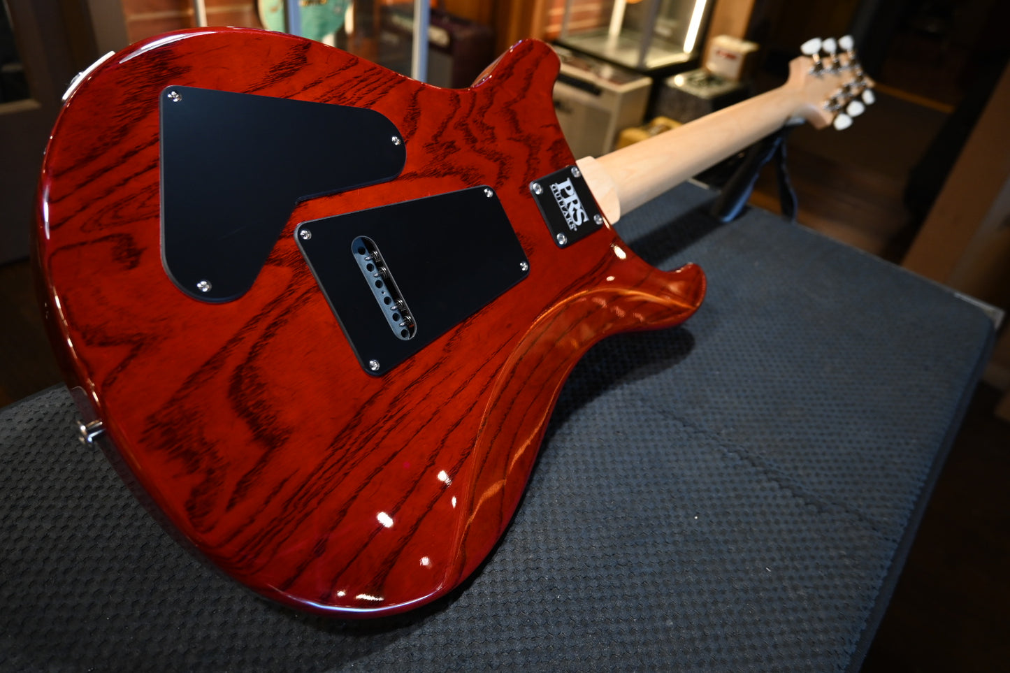 PRS Wood Library Swamp Ash Special - Dark Cherry Sunburst Guitar #7363 - Danville Music