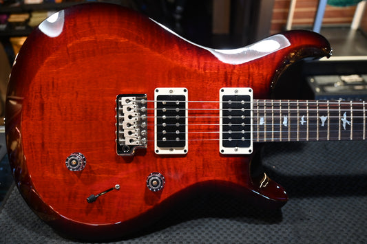 PRS 10th Anniversary S2 Custom 24 2023 - Fire Red Burst Guitar #5649 PRE-OWNED - Danville Music