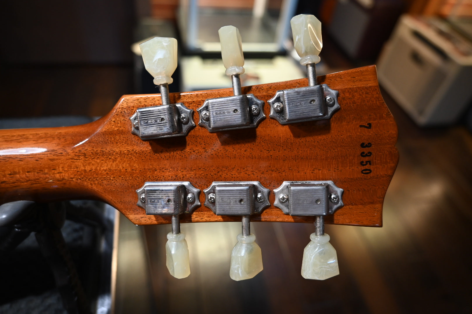 Gibson Custom Shop 1957 Les Paul Standard Reissue R7 2013 Single Pickup - Gold Top Guitar #3350 - Danville Music