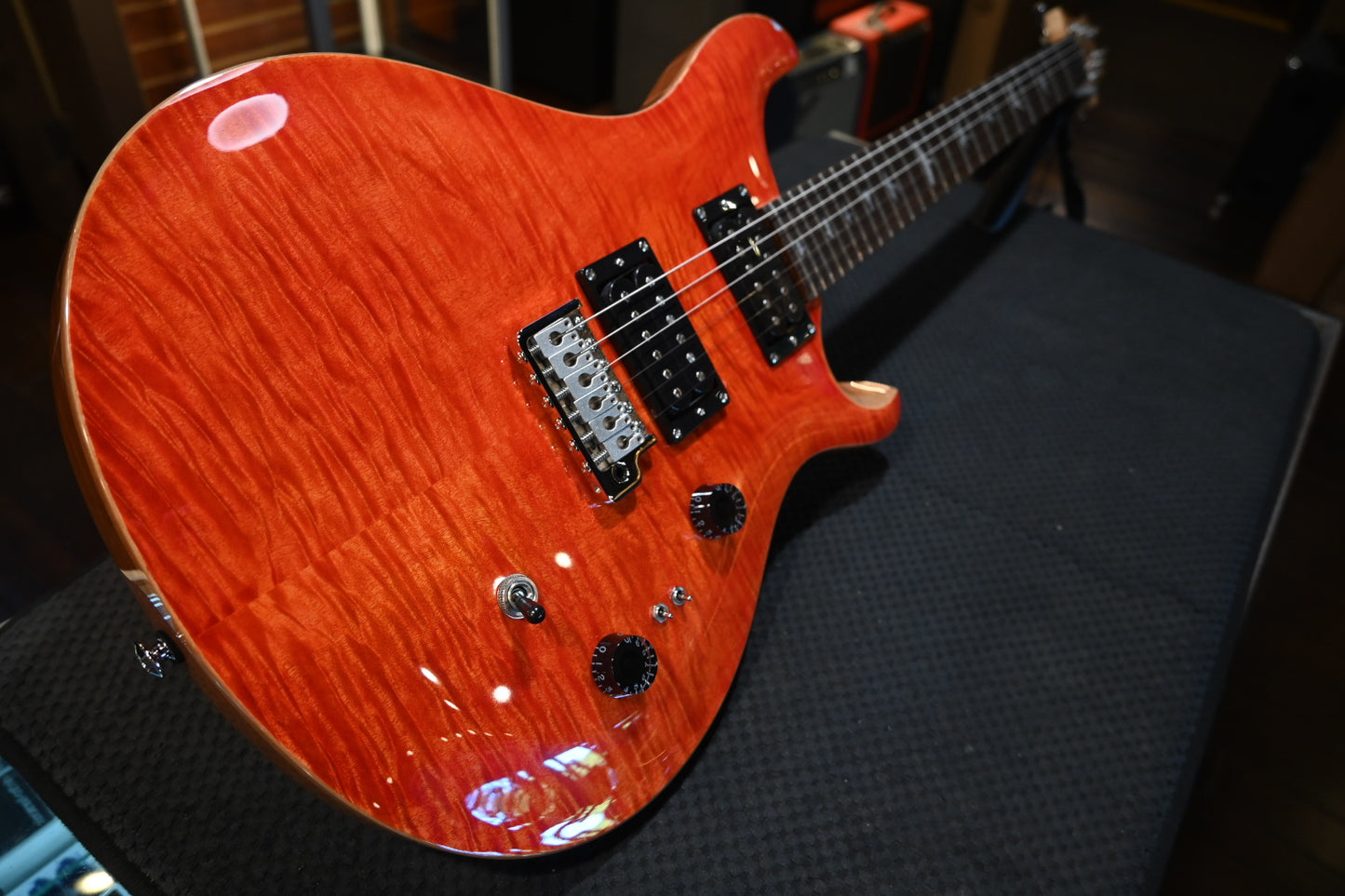 PRS SE Custom 24-08 - Blood Orange Guitar #1979 - Danville Music