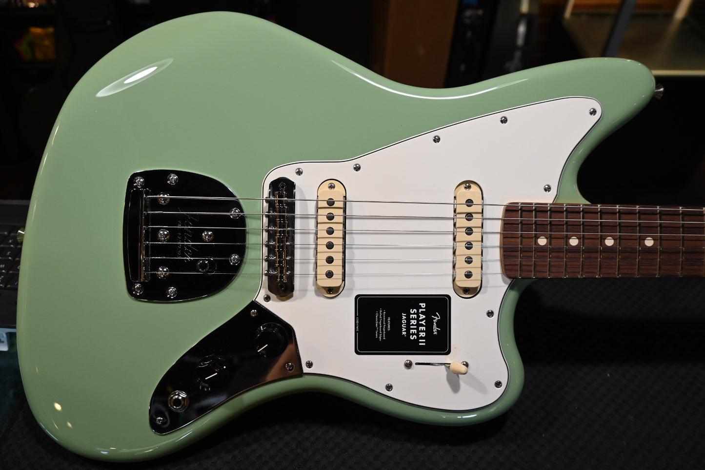 Fender Player II Jaguar - Birch Green Guitar #1584