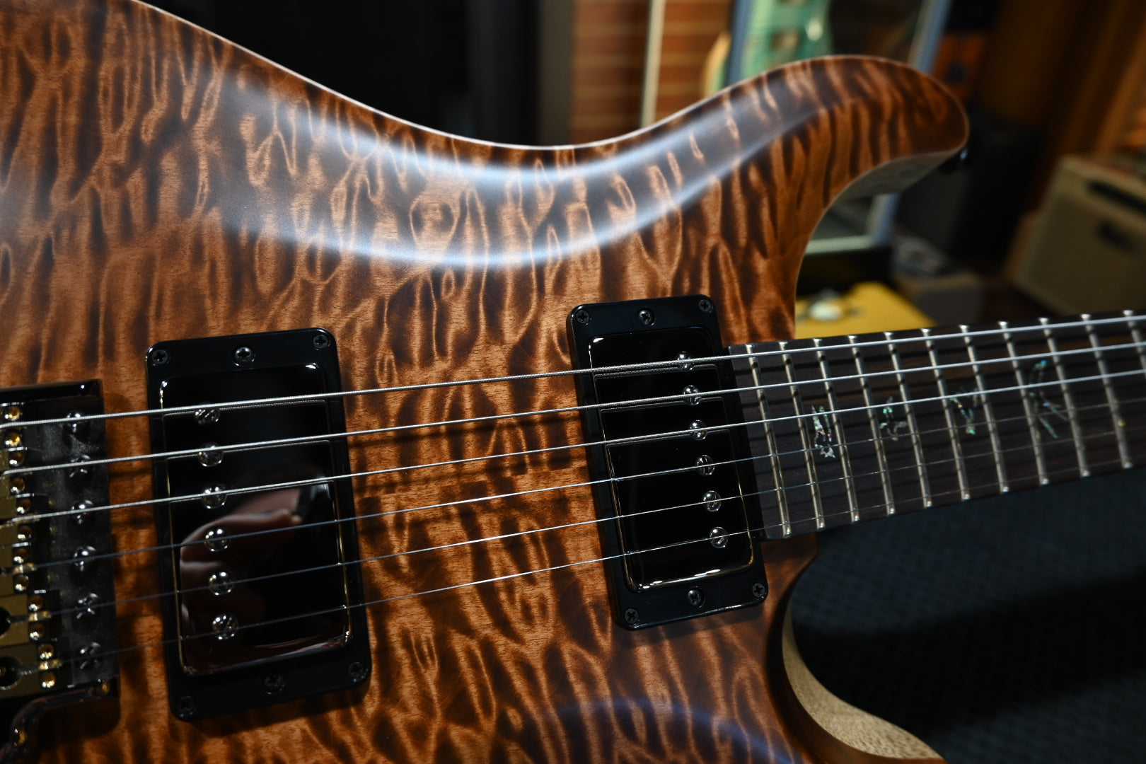 PRS Wood Library DGT 10-Top Quilt - Copperhead Satin Guitar #2068 - Danville Music