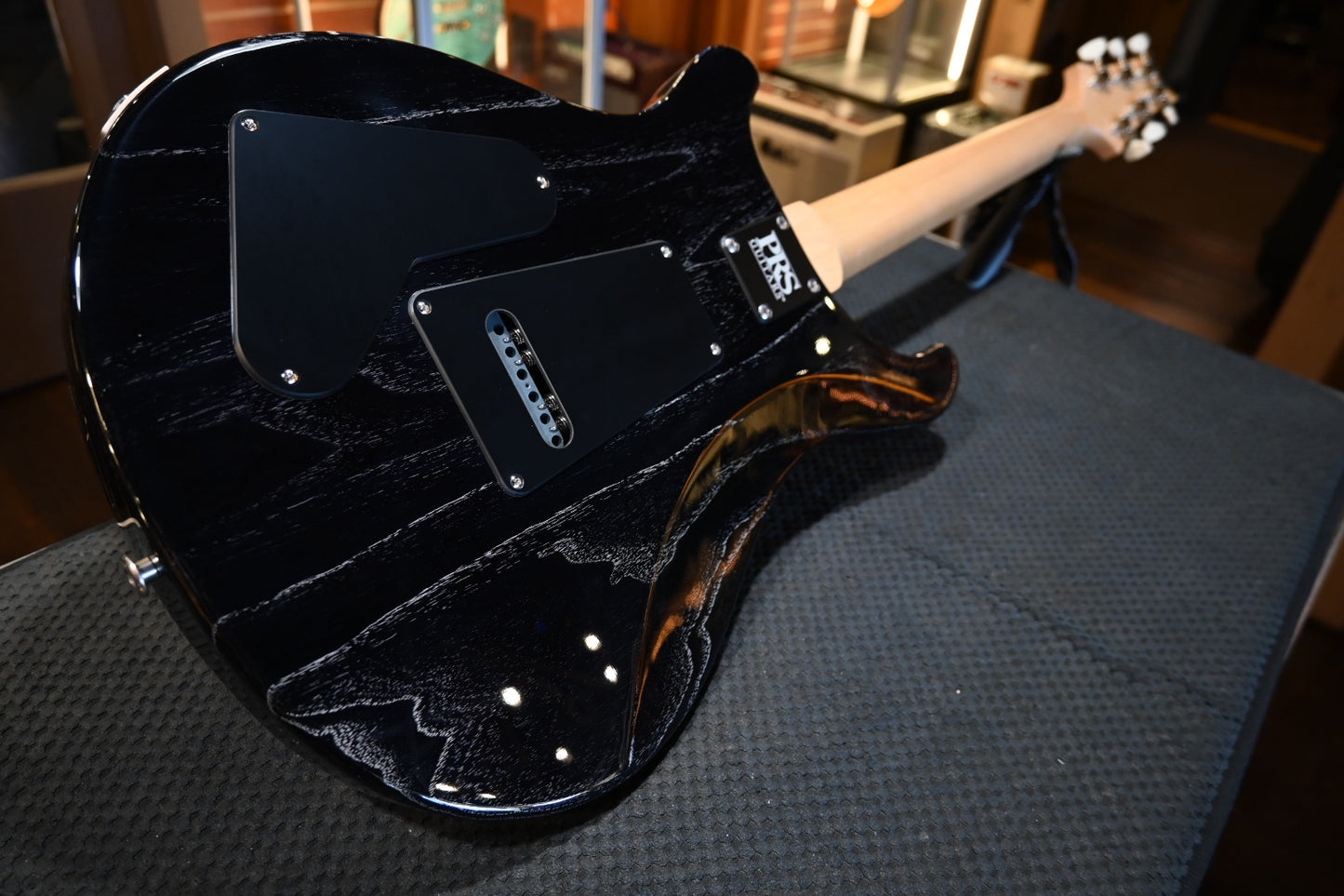 PRS Wood Library Special Semi-Hollow - Black Doghair Guitar #7358 - Danville Music