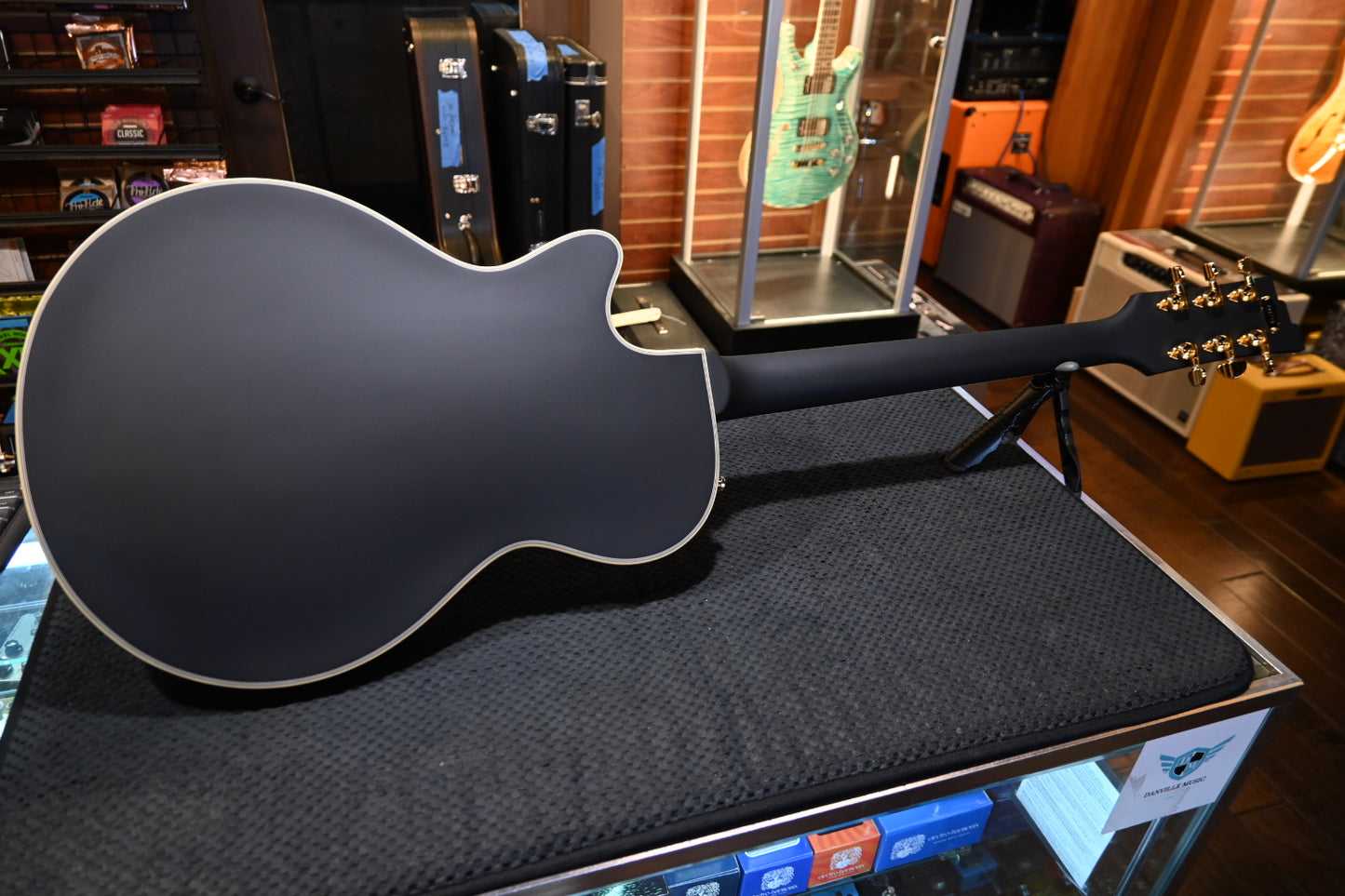 Duesenberg Starplayer TV - Black Velvet Guitar #0715 - Danville Music