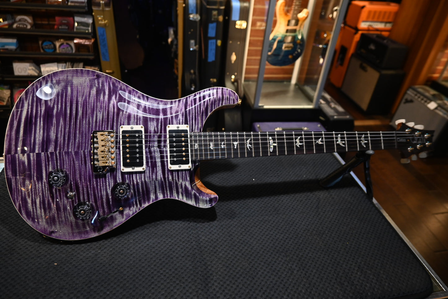 PRS Custom 24 Piezo 10-Top - Aurora Borealis Guitar #5141
