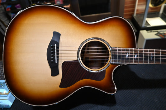 Taylor Next Generation Builder’s Edition 814ce LTD Macassar - Shaded Edge Burst Guitar #5030 - Danville Music
