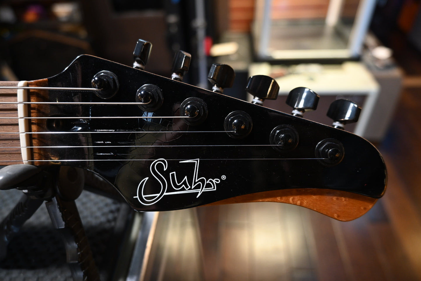 Suhr Custom Standard Antique 2024 - Black Guitar #2751 - Danville Music