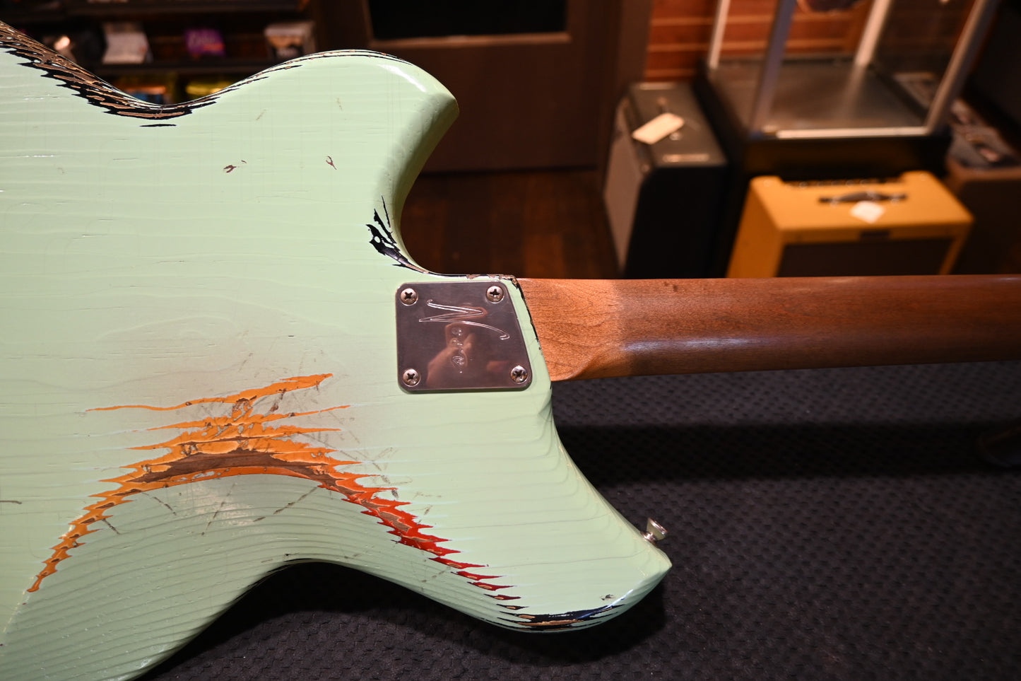 Novo Serus J Limited - Surf Green over '64 3-Tone Burst Guitar #6593