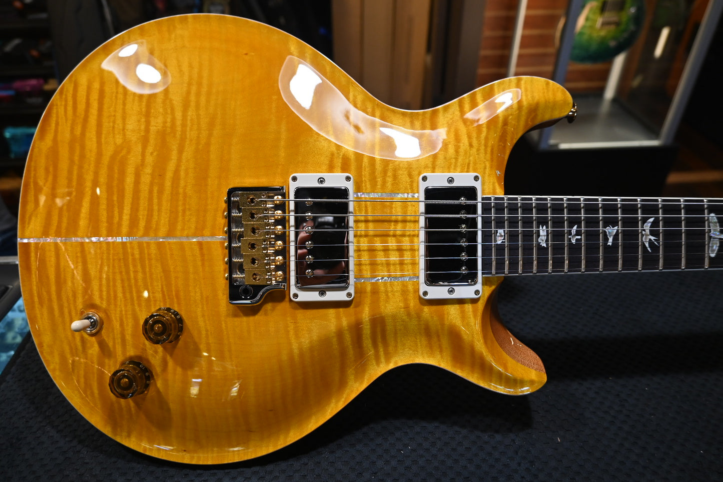 PRS Santana Retro 10-Top 2023 - Santana Yellow Guitar #6838