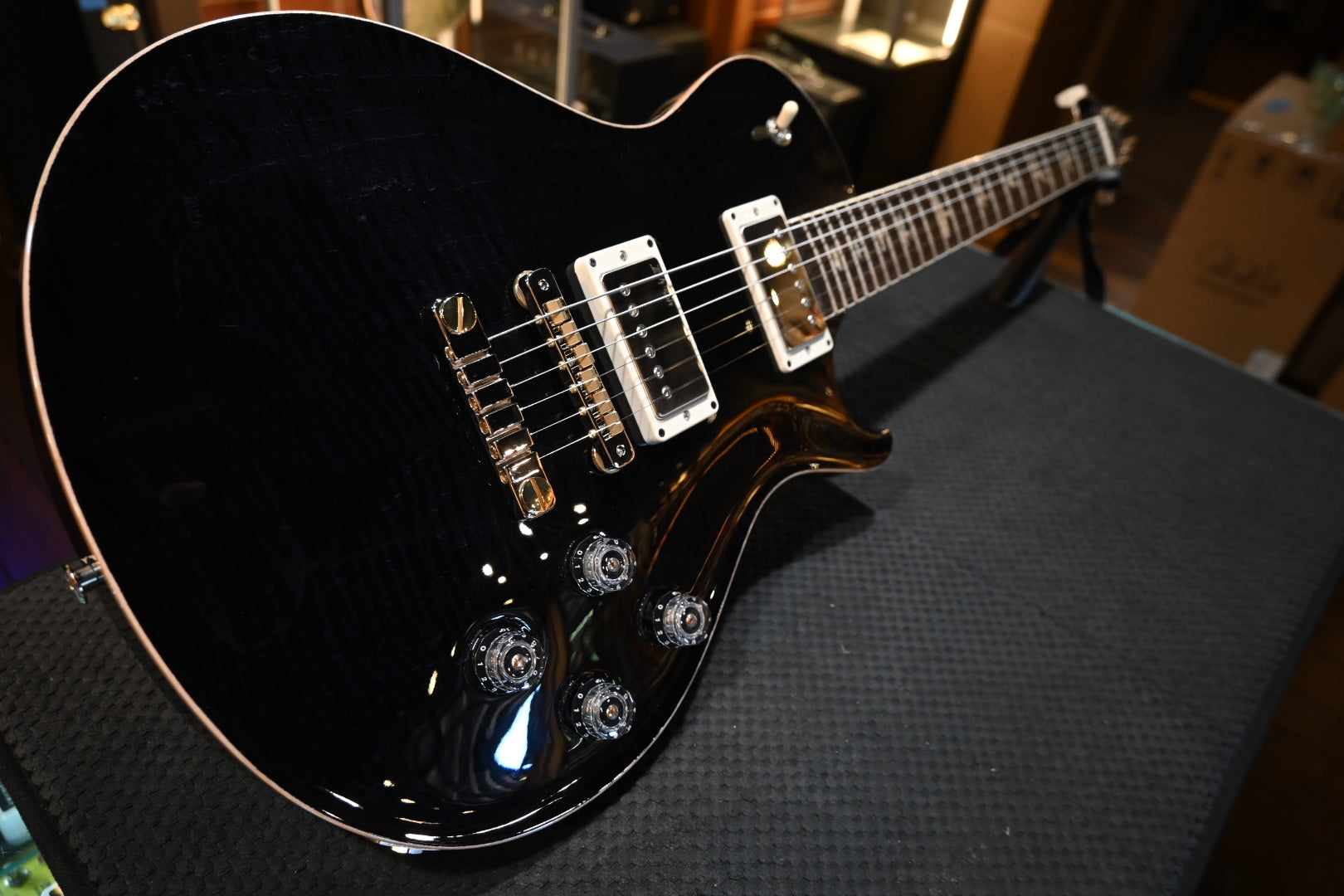 PRS 40th Anniversary McCarty SC56 Limited Edition - Translucent Black Guitar #6190 - Danville Music