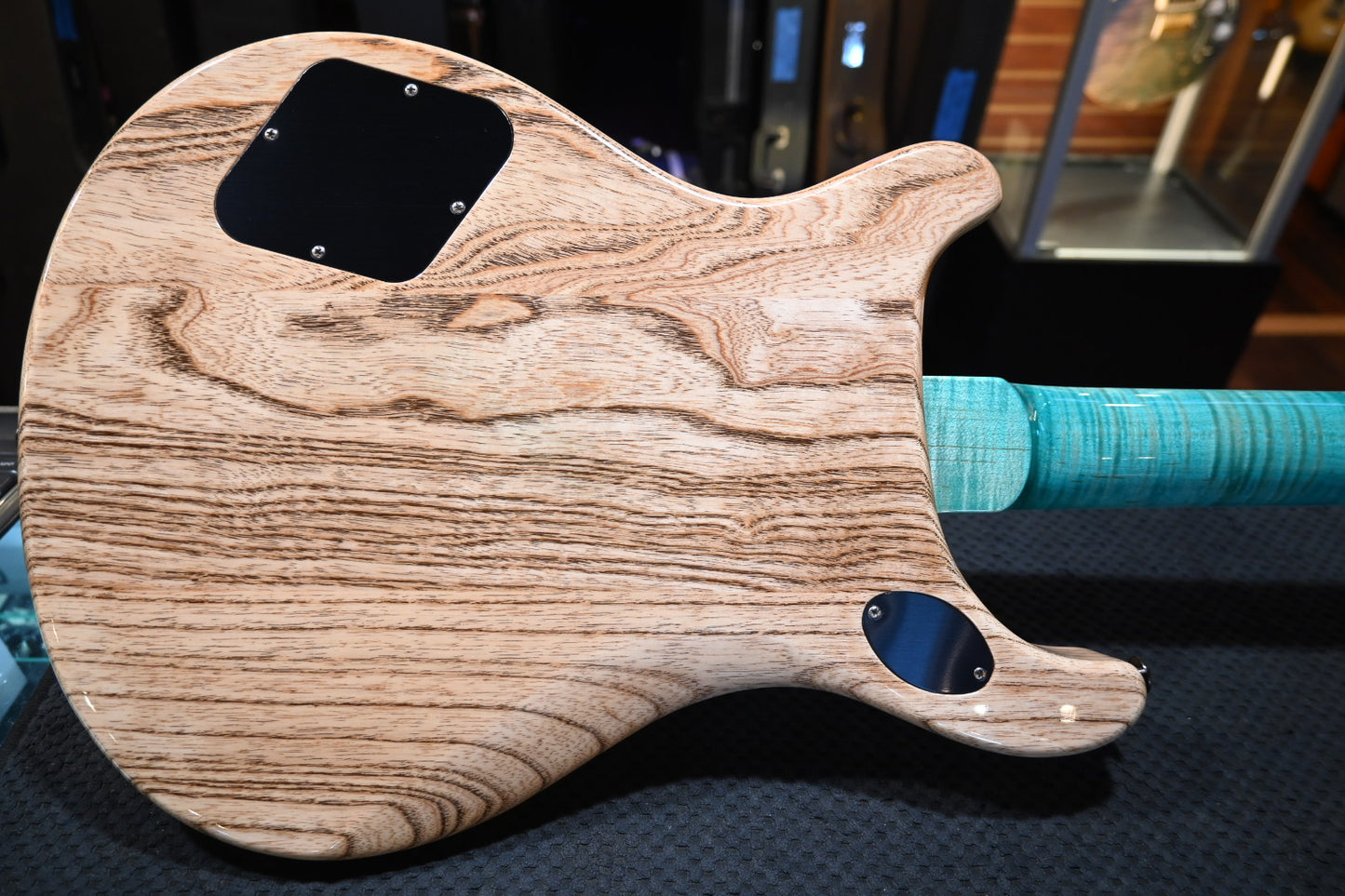 PRS Wood Library McCarty 594 Semi-Hollow Danville Music 35th Anniversary Artist Top - Bahamian Blue Guitar #8197