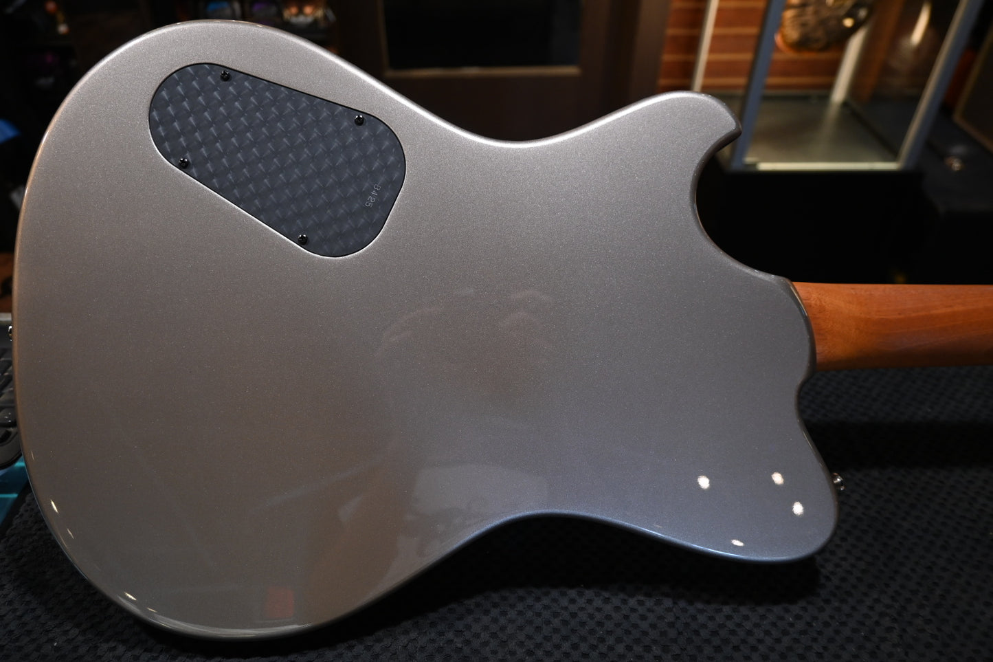 Powers Electric A-Type PF42 Hard Tail - Platinum Metallic Guitar #B425