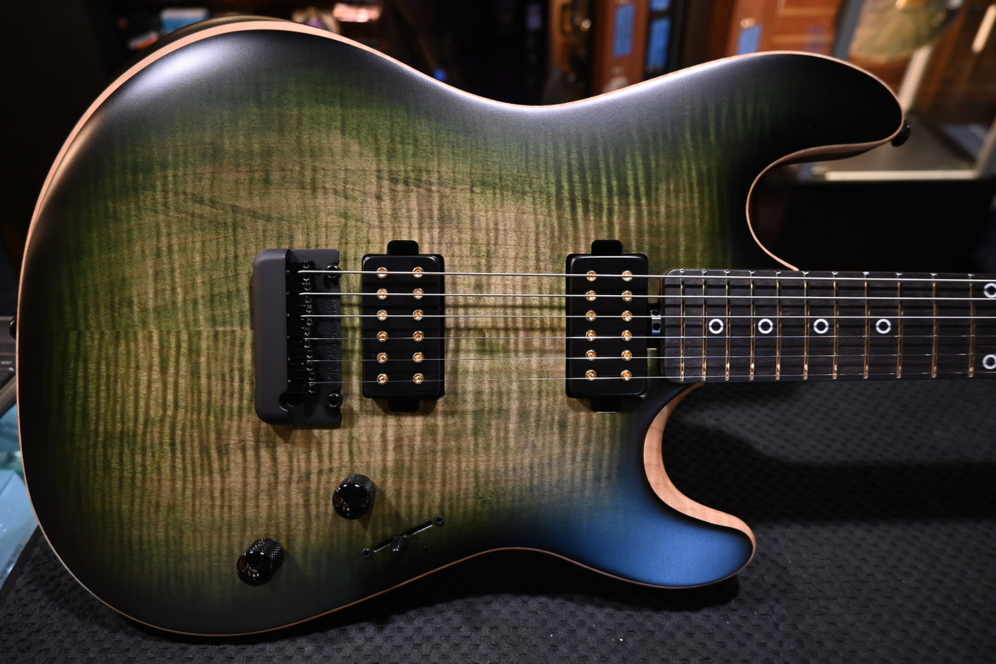 Music Man Rabea Sabre - Emerald Hill Guitar #2425