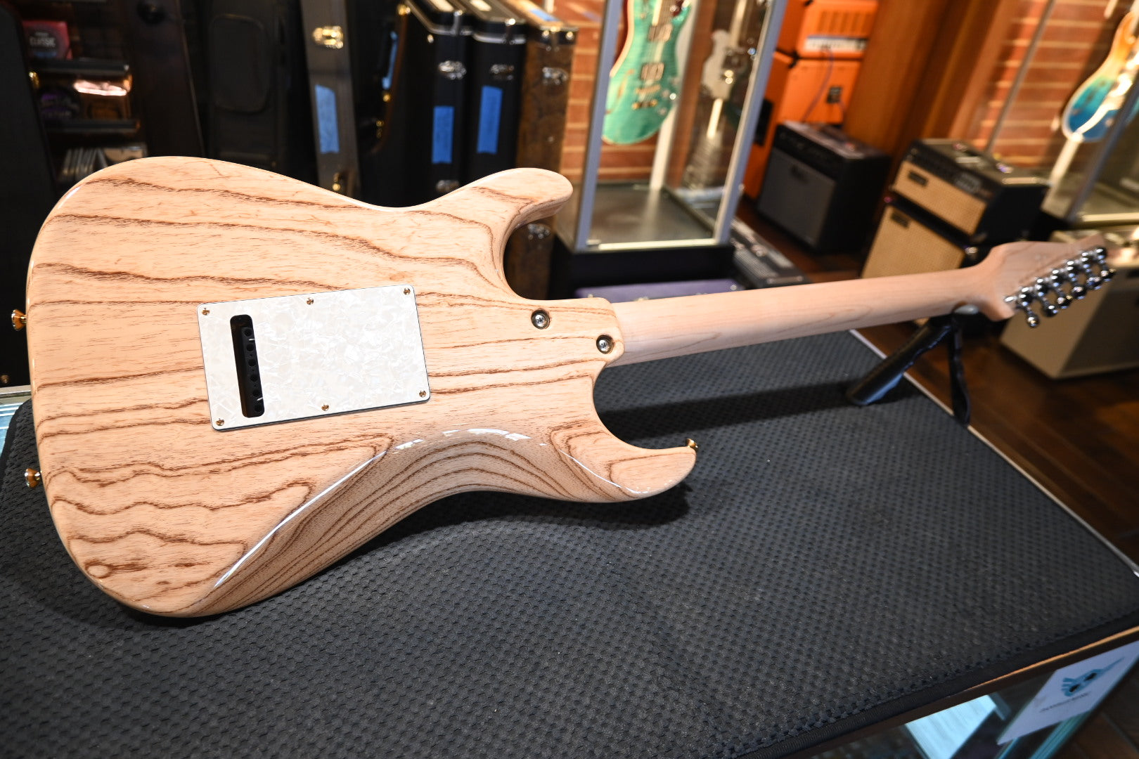 Tom Anderson Drop Top Classic 2023 - Tobacco Shaded Edge Burst Guitar #923P - Danville Music