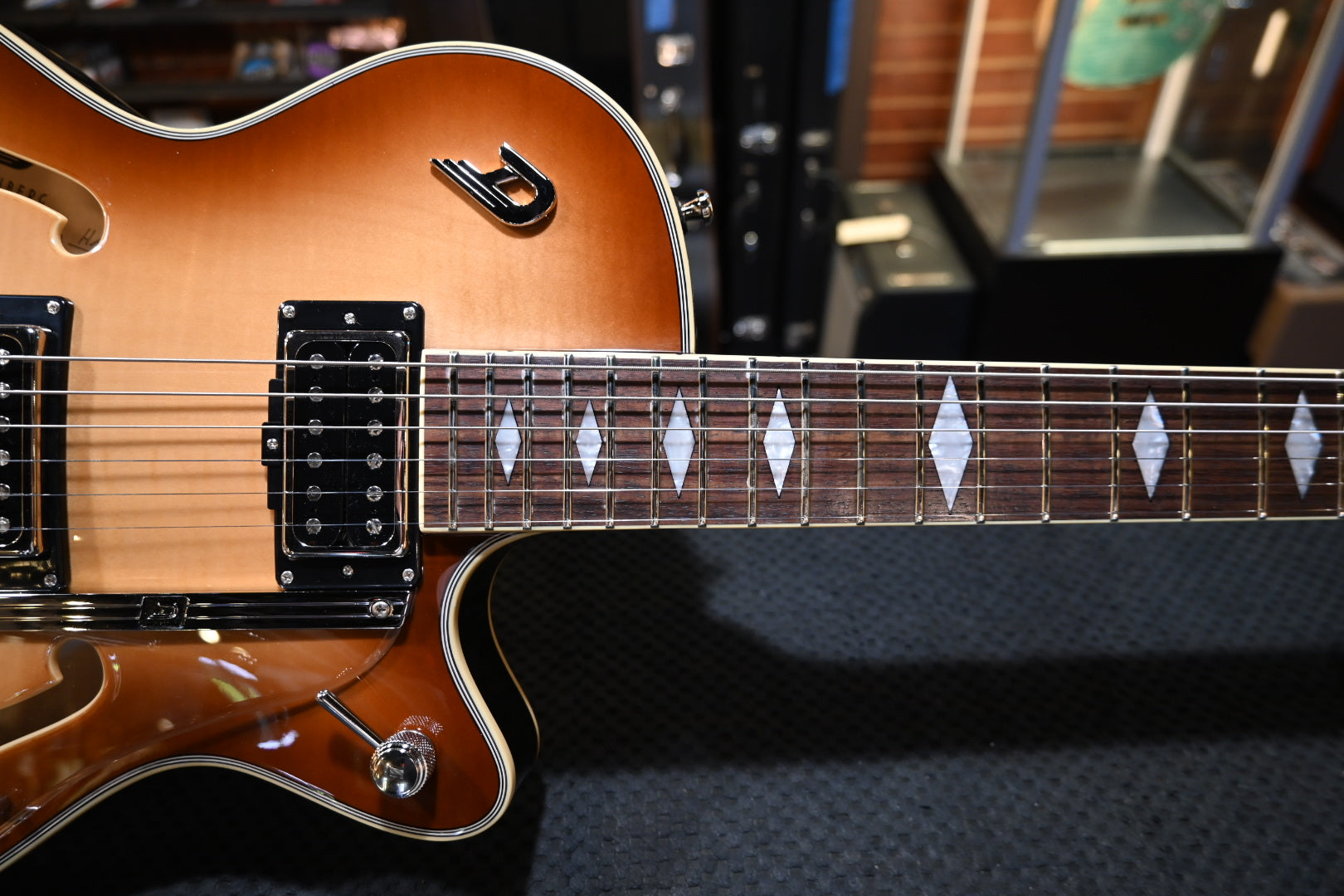 Duesenberg Starplayer TV Deluxe - Light Antique Burst Guitar #3144 - Danville Music