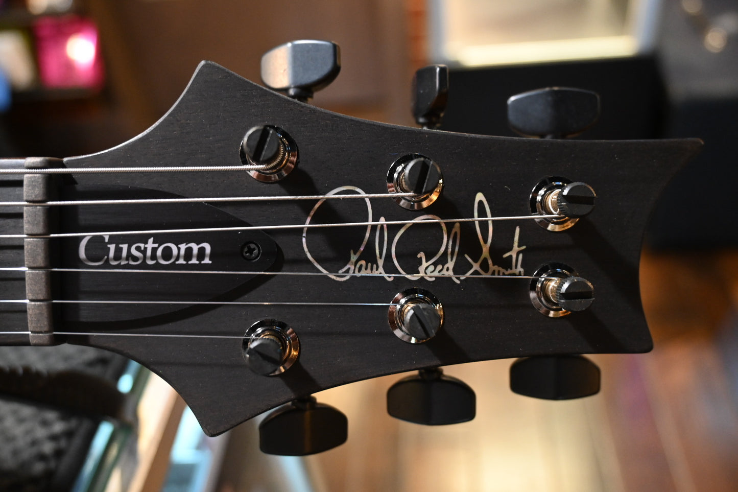 PRS Custom 24 Artist Grade Quilt Top Private Stock Color Limited Edition - Faded Indigo Guitar #5524