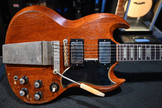 Gibson Custom Shop 1964 SG Standard Reissue w/ Maestro Vibrola Murphy Lab Heavy Aged - Faded Cherry Guitar #0024