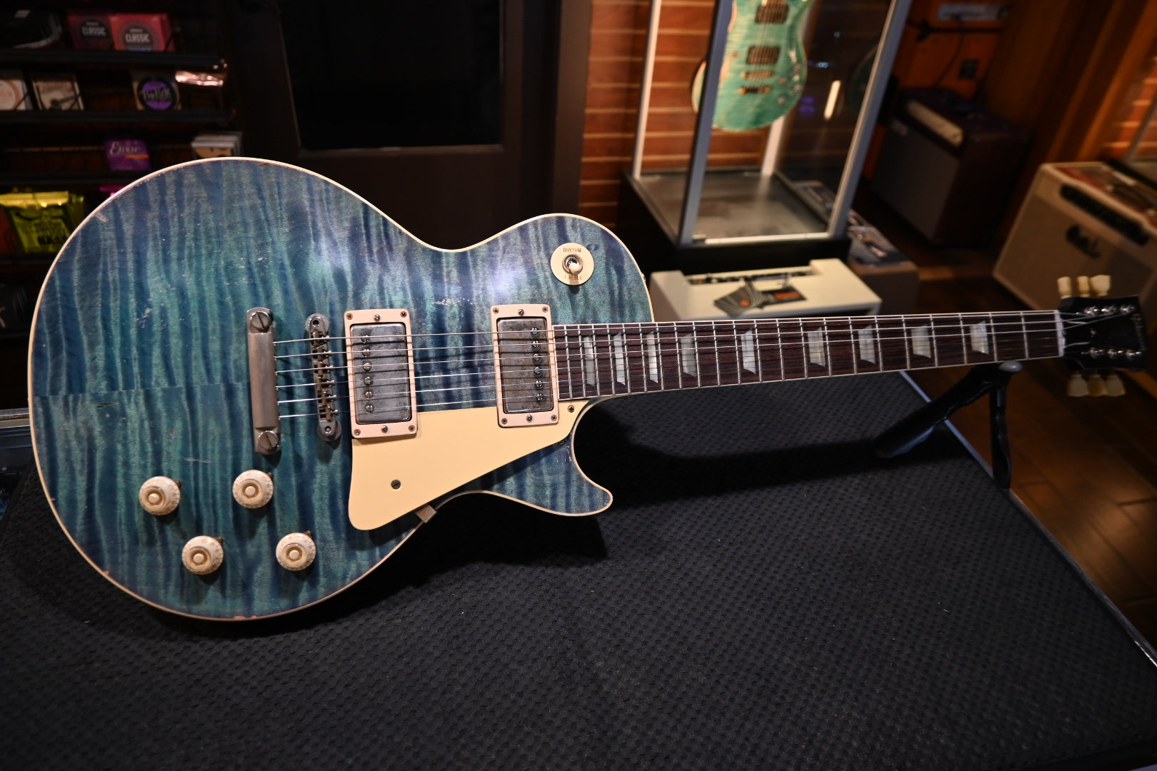 Gibson Custom Shop 1959 Les Paul Standard Reissue Murphy Lab Light Aged - Ocean Magenta Guitar #3196 - Danville Music