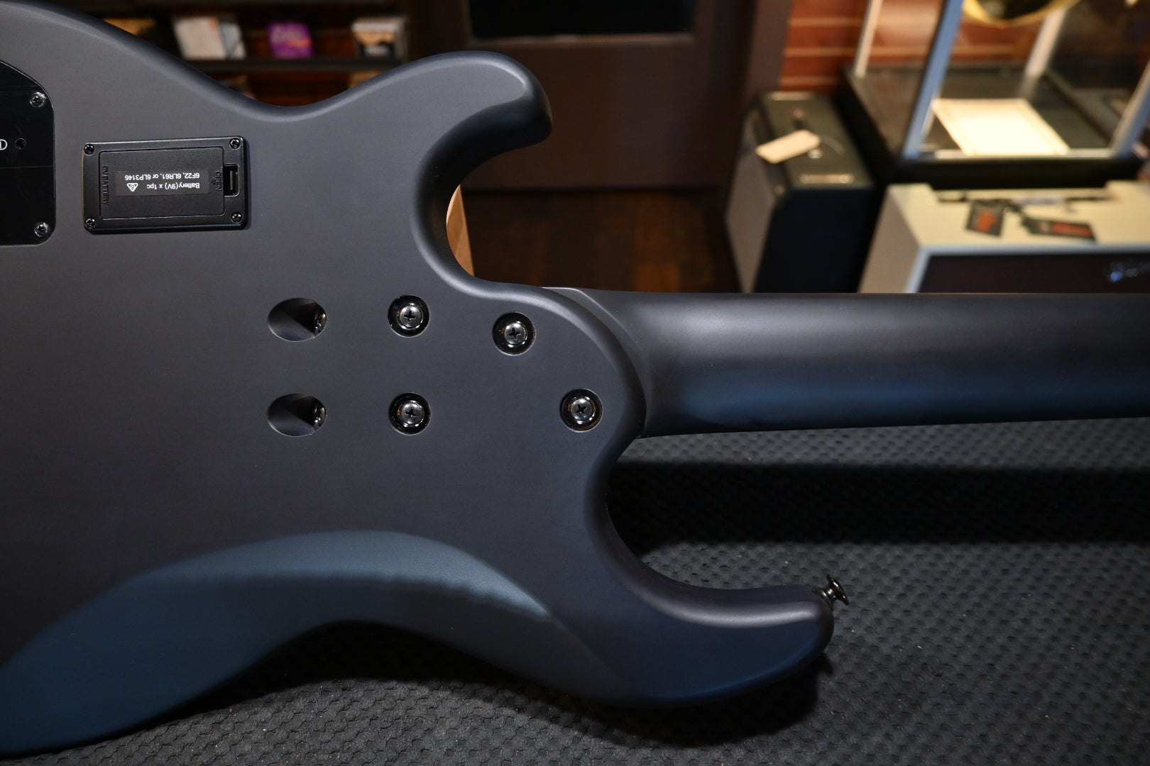 Yamaha BB735A 5-String - Trans Matte Black Bass Guitar #4121 - Danville Music