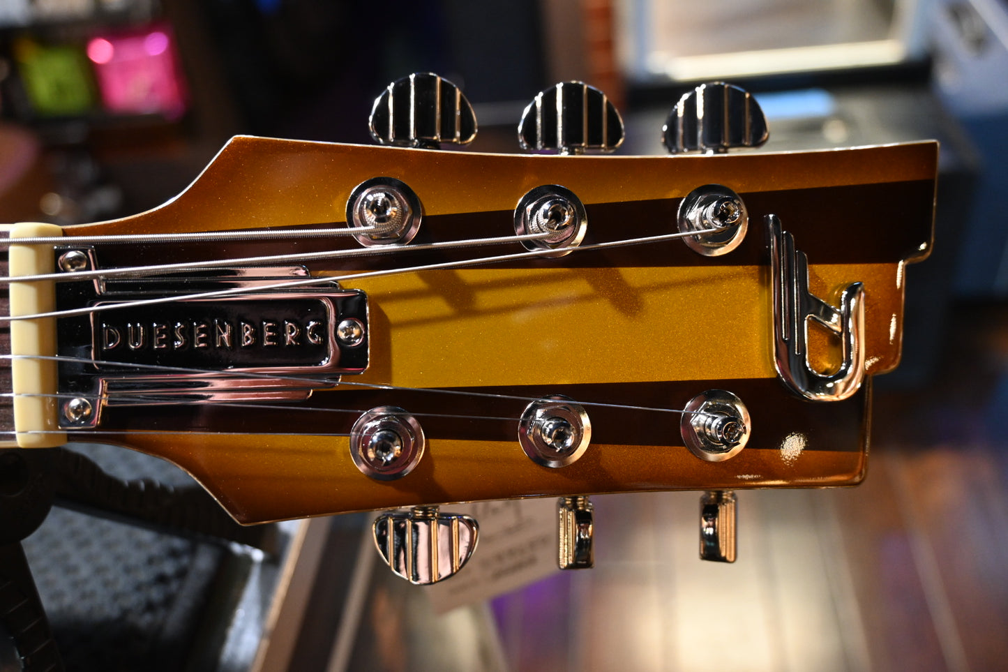 Duesenberg Alliance Series Joe Walsh Signature - Gold Burst Guitar #2809