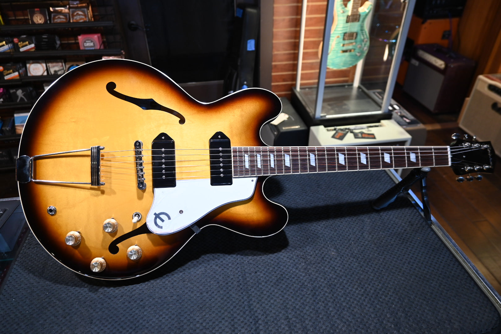 Epiphone Casino USA 2024 - Vintage Sunburst Guitar #0291 - Danville Music
