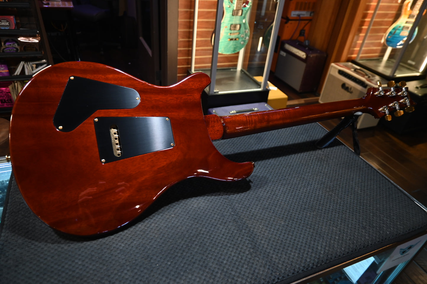 PRS Custom 24 10-Top 2024 - Orange Tiger Guitar #5946