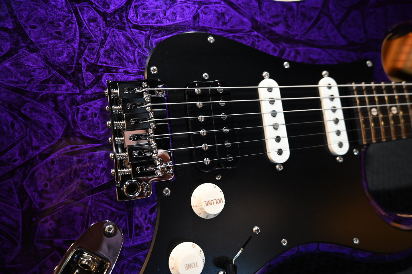 Suhr Custom Classic S - Purple Web Guitar #1218 - Danville Music