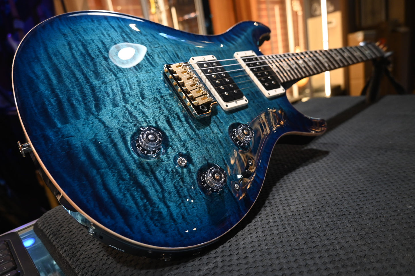 PRS Custom 24 Piezo 2023 - Cobalt Blue Guitar #6989