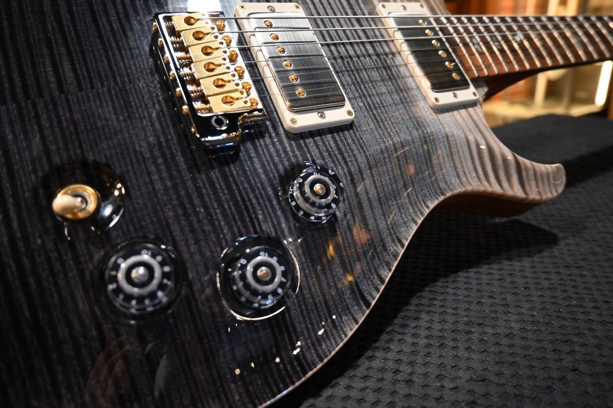 PRS Wood Library DGT 10-Top 2024 Brazilian - Gray Black Fade Guitar #2373
